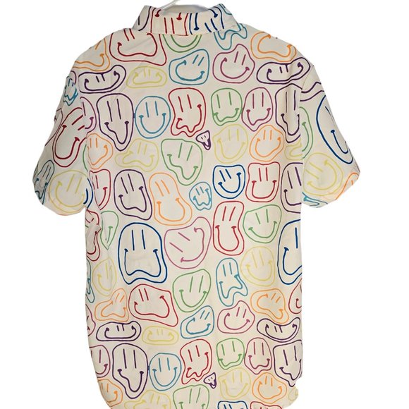 Colorful blouse/shirt with smile faces - Picture 2 of 2